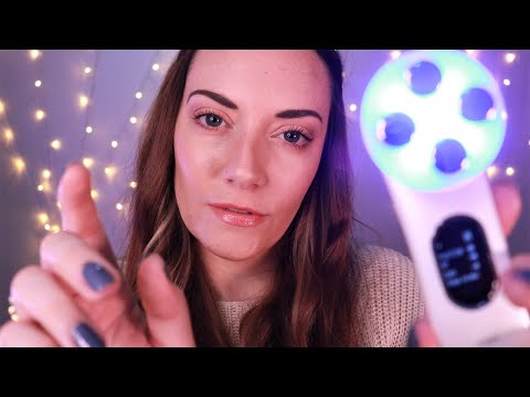 [ASMR] Spa Roleplay (relaxing facial, personal attention, light therapy, soft triggers for sleep)