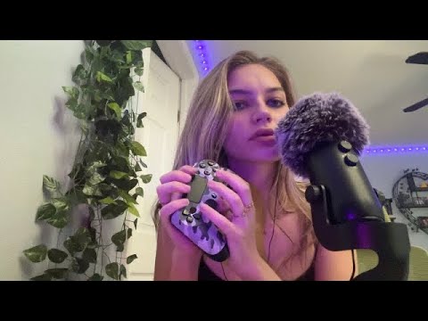 ASMR | Mouth Sounds, Tapping, Scratching, Inaudible Whispers, Visuals