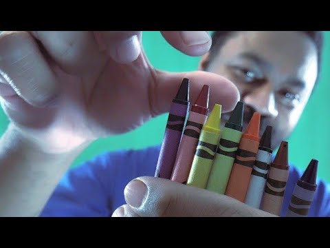 Coloring YOUR Face With Crayons [ASMR]