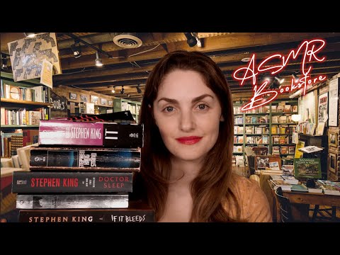 ASMR | Bookstore Roleplay *Horror Books* (soft spoken)