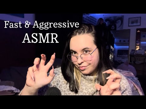 Fast & Aggressive Scratching Only Fabric Sounds, Brushing, Glass Perfume ASMR/Amanda’s Custom Video