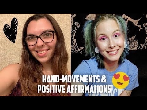 Hand Movements & Positive Affirmations ASMR ~ Collab with Tingle Town ASMR💗