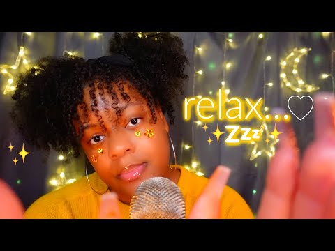 ASMR✨Let Me Take Care of You 💛✨ [ Brain Massage, Positive Affirmations, Quiet Whispers..😴💤 ]