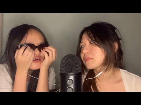 ASMR WITH MY SISTER ( she’s back from getting milk )