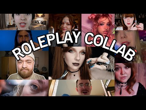 ASMR | A very AWESOME Roleplay Collab with Asmrtist Friends 🤯👌🏻