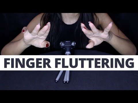 ASMR FINGER FLUTTERING SOUNDS (NO TALKING)