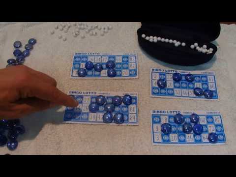 ASMR - Playing Bingo - Australian Accent - Drawing Numbers & Marking the Card all in a Quiet Whisper