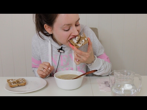 ASMR Eating Sounds | Cauliflower Soup
