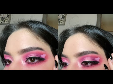 ASMR Valentine's Eye Makeup (Voiceover)