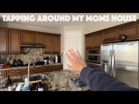 ASMR: House Tour: Tapping, Scratching, Whispering 🏠
