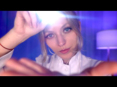 ASMR Super Gentle Eye Doctor MIGHT Make You Fall Asleep (Light Triggers & Gentle Whispers)