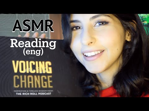 ASMR Reading in english | قراءة كتاب بالانجليزي