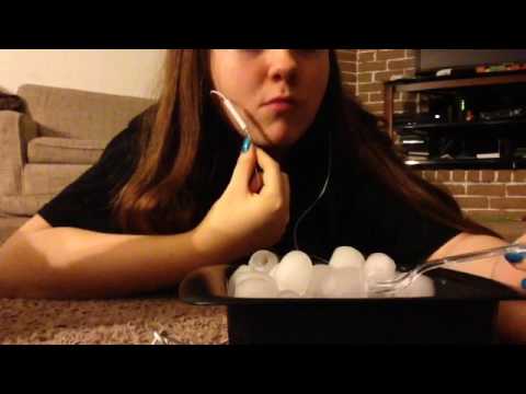 ASMR Ice Eating (Closed Mouth)