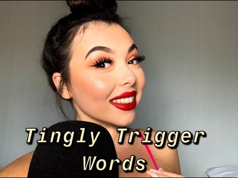 [ASMR] TINGLY TRIGGER WORDS | SUPER UP-CLOSE WHISPER |