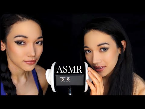 ASMR Twins Speak to You in Tagalog and English (Ear to Ear Languages)