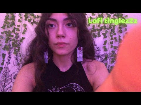 ASMR fast, aggressive, unpredictable / mic scratching, hand movements, slime +