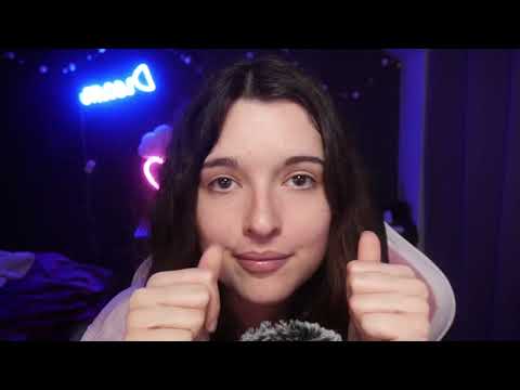 ASMR ~ Face touching (slow, fluffy, visuel, attentions personnelles)