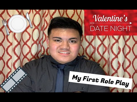 ASMR Roleplay Awkward Valentines Date at Home Personal Attention (Valentine's Day Special)