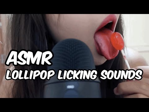 ASMR - Lollipop Licking Sounds No Talking 1hr 입소리 노토킹 한시간