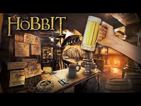 Green Dragon Inn [ASMR] Hobbit Party ◎ Lord of the Rings Ambience ◎ The Shire
