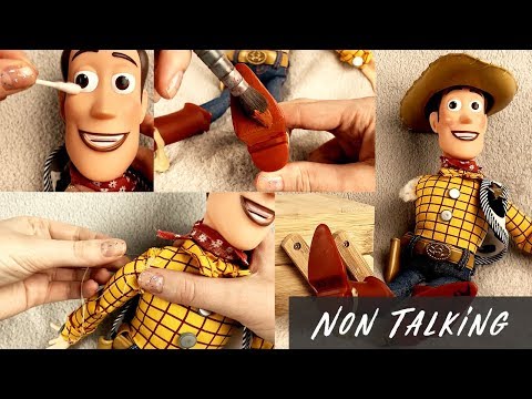 ASMR Woody Repair Toy Story (Non Talking)