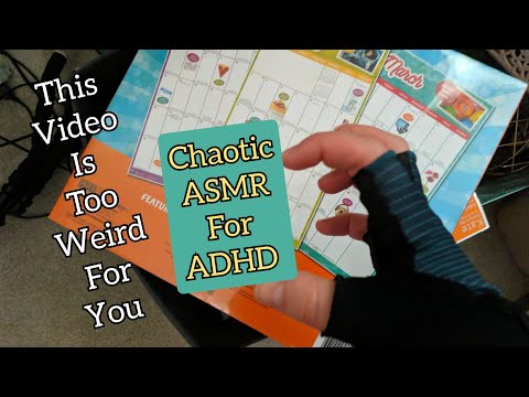 ASMR Sporadic Chaotic Lofi Too Weird For You for ADHD (lofi Friday)