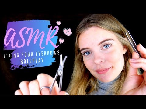 [ASMR] Fixing Your Eyebrows RP