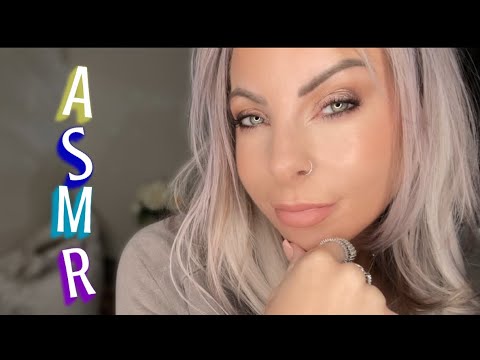 ASMR Whisper Ramble With Natural Mouth Sounds While Playing With Soft Sensory Clay & More