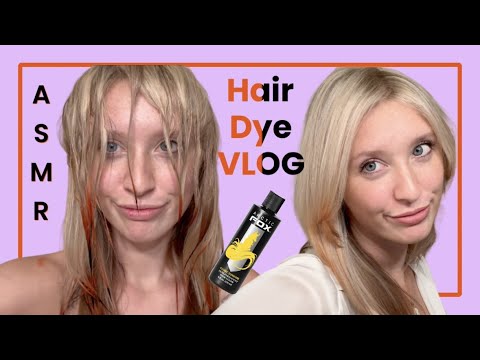 ASMR VLOG || Washing Out Hair Dye 🫧