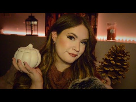 [ASMR] 🍂 Cozy Autumn Triggers | Whispered Tapping & Scratching