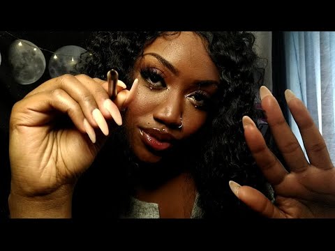 ASMR| Drawing Freckles on Your Face 🖍️ Personal Attention Roleplay
