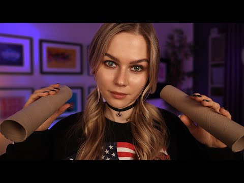 ASMR Alisa Doing what she wants with you!   Eye Closed Triggers ( Close up whispers, lights in dark)