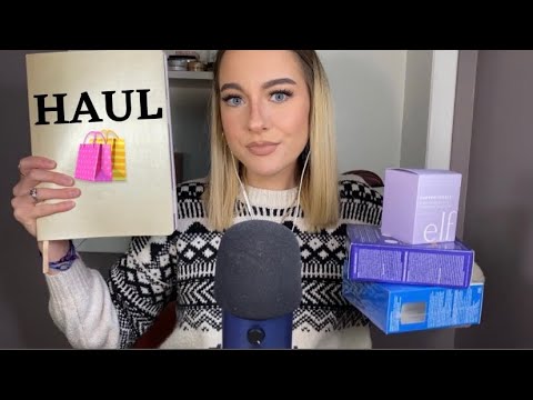 ASMR | beauty products and other stuff haul