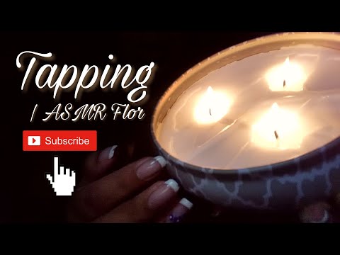 ASMR | Tapping Metal Candle & Lighting Matches