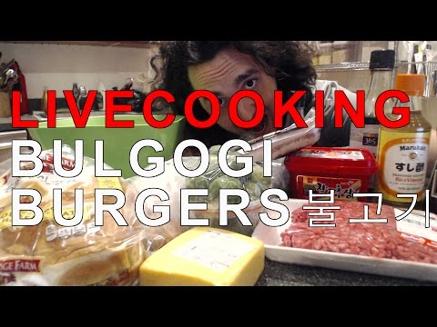 How to Cook Bulgogi 불고기 Burger and Roasted Bacon Brussels sprouts