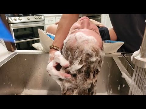 ASMR Shampoo Hair Wash - J’s Custom Video-