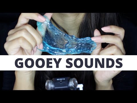 ASMR GOOEY SOUNDS TO RELAX AND A HELP YOU CALM DOWN (NO TALKING)