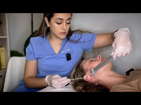 ASMR [Real Person] Ear Cleaning & Hearing Assessment | Soft Spoken Roleplay