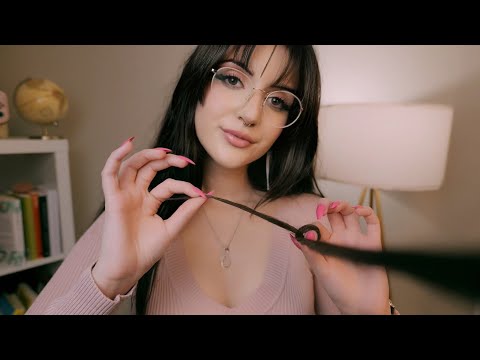 ASMR Fall Asleep Fast ✨ Eyes Closed Focus Test, Personal Attention, Hair Play