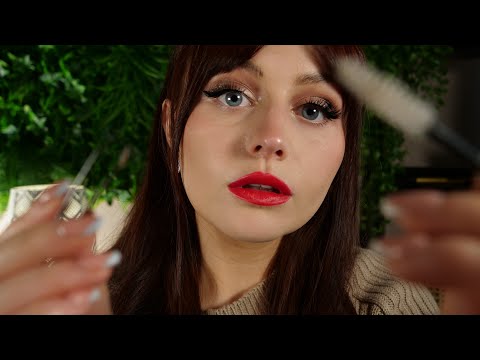 ASMR Tingle Spa | Shaping Your Brows - Plucking & Face Touching