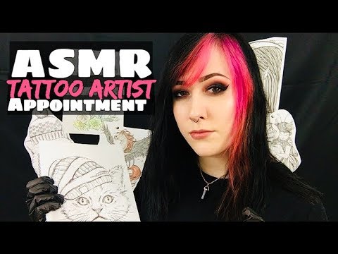 ASMR Tattoo Artist Appointment