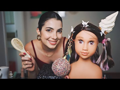 ASMR CABELO MALUCO | Sweet Carol