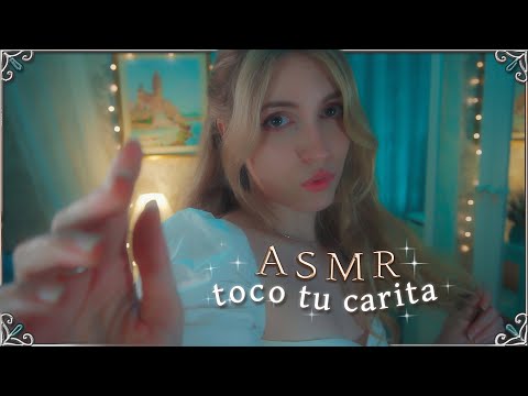 TOCO TU CARITA ✧ ASMR Princesa ✧ tapping a la pantalla, movimientos de manos y visuales ✧