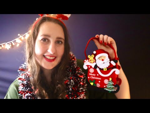 ASMR ❤️ Store Clerk who is OBSESSED with Christmas Assists You 🤶🎄