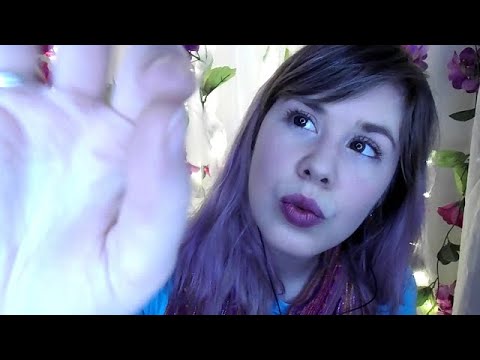 ASMR Counting to 50 with Hand Movements and Sounds (Sk, Tk, Tico, Shh, It's Okay, Sleep, Relax +)