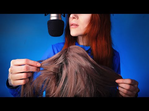 ASMR Svenska - Leker med ditt hår + viskningar