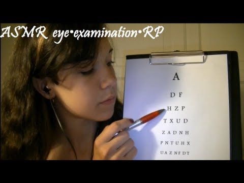 ♥ ASMR ♥ Eye Exam • Roleplay • (first)