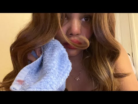 ASMR | Bestie Removes Your Makeup After A Night Out 🍷(personal attention)