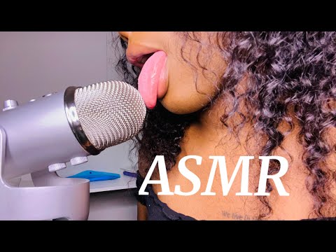 ASMR| MIC LICKING AND WET MOUTH SOUNDS