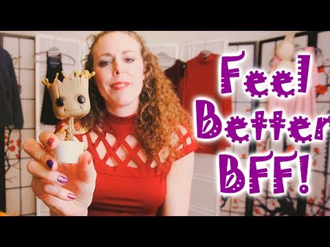 Let Me Cheer You Up! Best Friend Role Play with Clothing Try On, Face Brushing, Soft Spoken